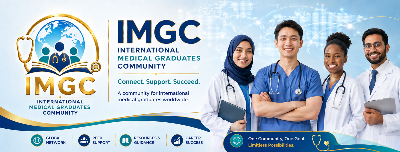 International Medical Graduates Community banner